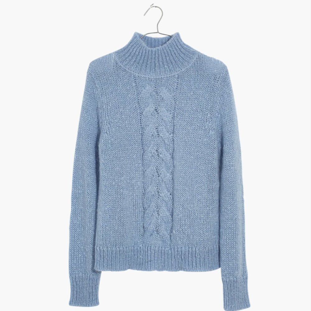 Madewell Bayfront Turtleneck Sweater Size Small